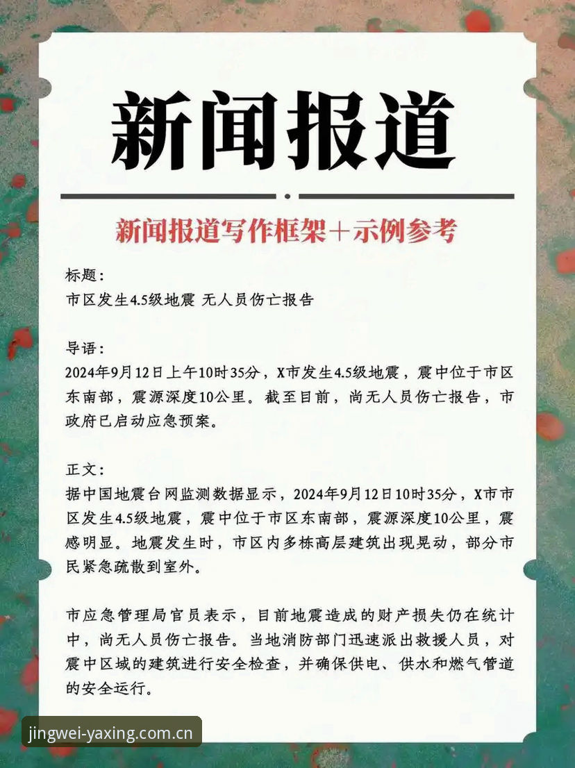 新闻式标题